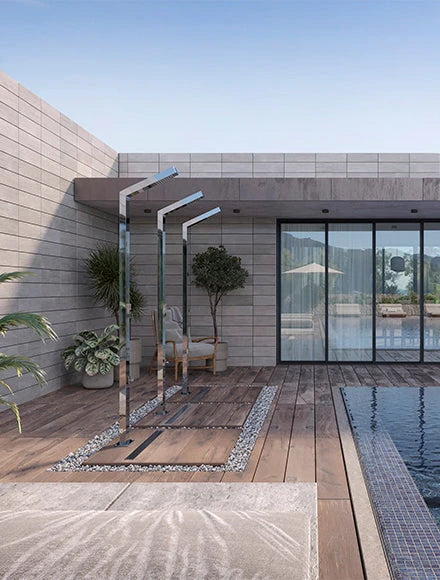 Outdoor Shower Columns: Design, Performance and Use Cases - Nattura Shower