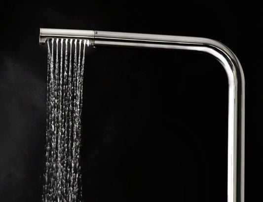 How to Save Water and Money with Outdoor Shower Columns - Nattura Shower