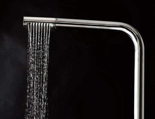 How to Save Water and Money with Outdoor Shower Columns - Nattura Shower