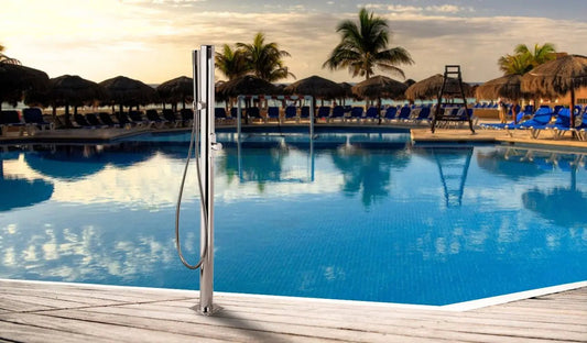 Outdoor Shower Columns for Pet Owners: Keeping Furry Friends Clean - Nattura Shower