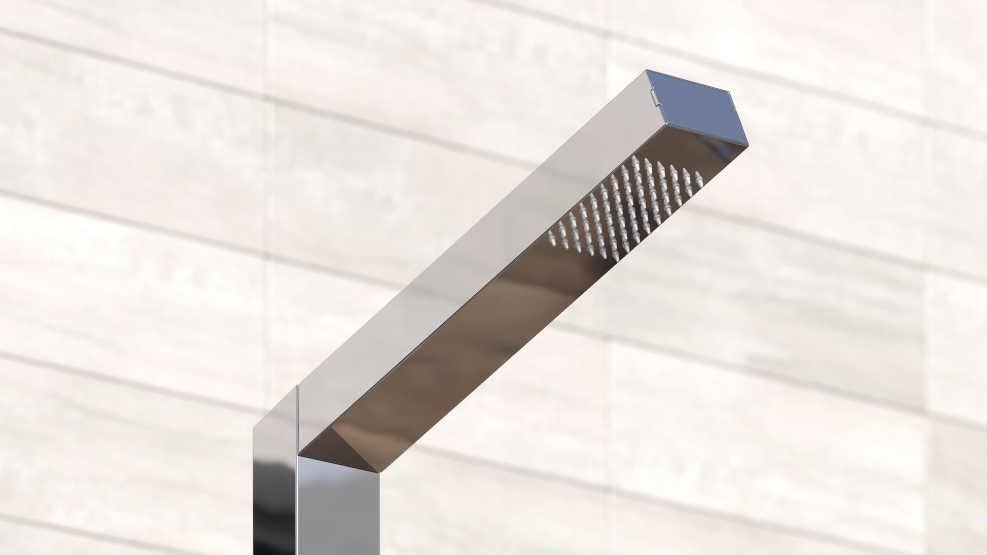 Saturno 5000 Outdoor Shower Column - Nattura Shower