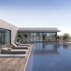 Nattura Shower - Saturno 5000 Outdoor Shower Column General View Far