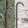 Nattura Shower - Titano 4900 Outdoor Shower Column Above View 