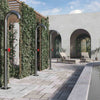 Nattura Shower - Titano 4900 Outdoor Shower Column General View Close