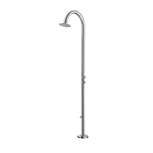 cometa 4650 outdoor shower colum next to swimming pool